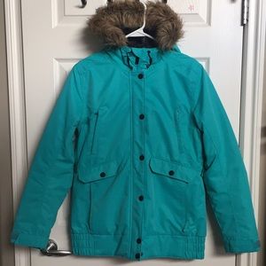 Turquoise Firefly Aquabase 5K Women's Winter Jacket